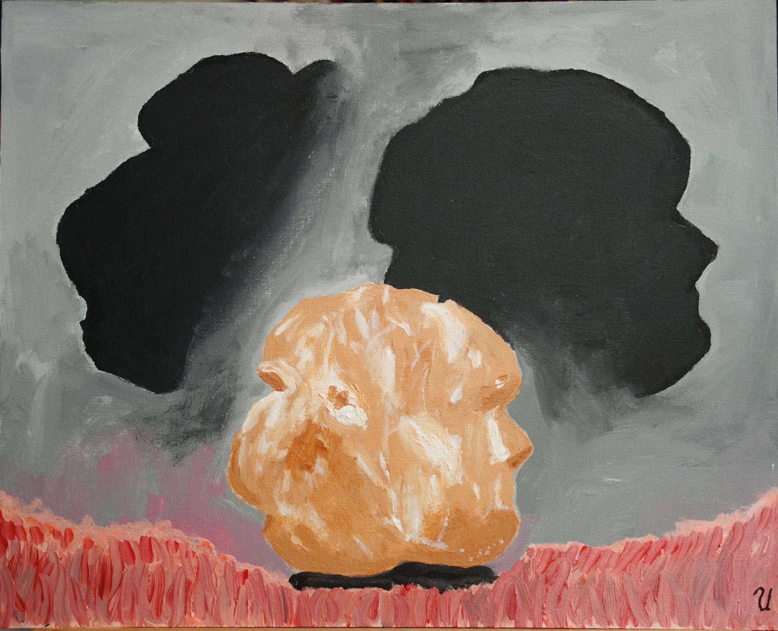 Nach dem Jaspis gemalt